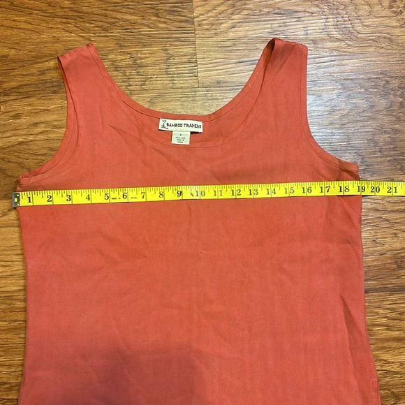 Bamboo Traders 100% Silk Tank Top - Picture 5 of 9